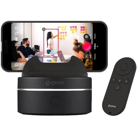Pivo Pod Max - Auto Face Tracking, Smart Video Tracker for DSLR Camerawith Remote Control PV-PMBK-1GK